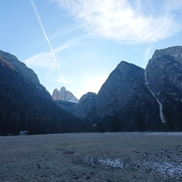 ai piedi delle....Tre Cime di Lavaredo